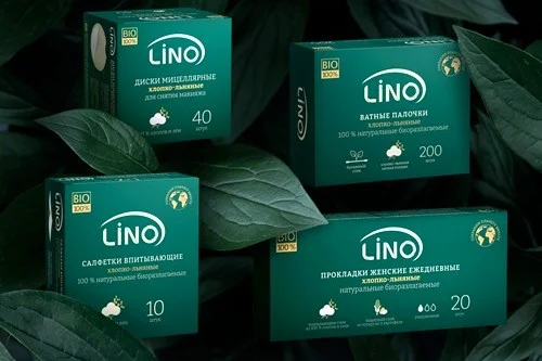 Новая серия натуральных товаров LINO BIO 100%